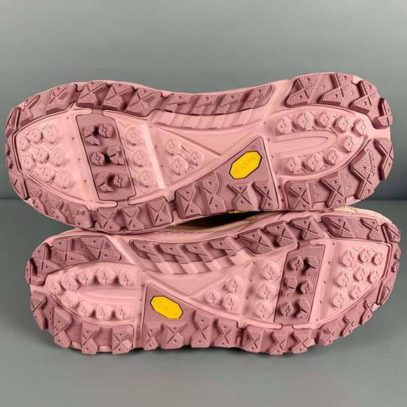 HOKA Pink Leather High Top Athletic Sneakers - Picture 6 of 11